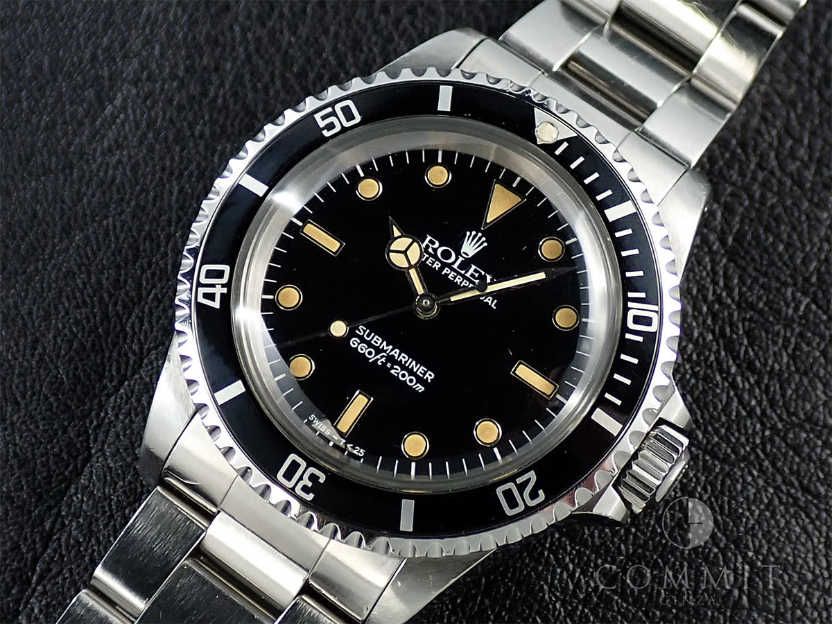 ロレックス サブマリーナー Ref.5513 ブラック文字盤 中古 8J41S6ZU