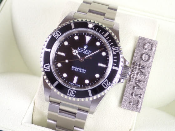 ロレックス サブマリーナー Ref.14060M ブラック文字盤 中古 submariner-30