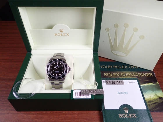 ロレックス サブマリーナー Ref.14060M ブラック文字盤 中古 submariner-30