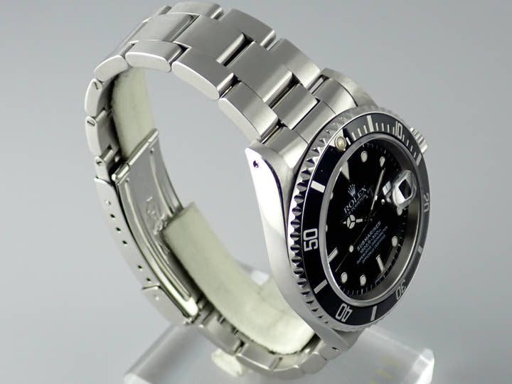 ロレックス サブマリーナー Ref.16610 ブラック文字盤 中古 submariner-313