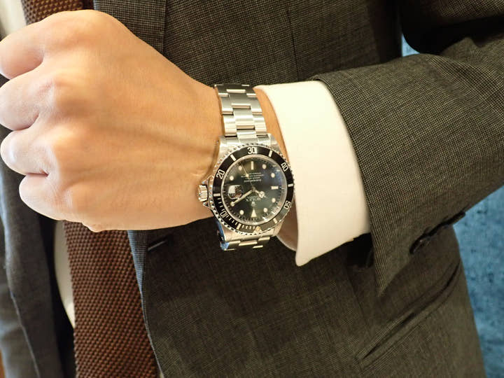 ロレックス サブマリーナー Ref.16610 ブラック文字盤 中古 submariner-313