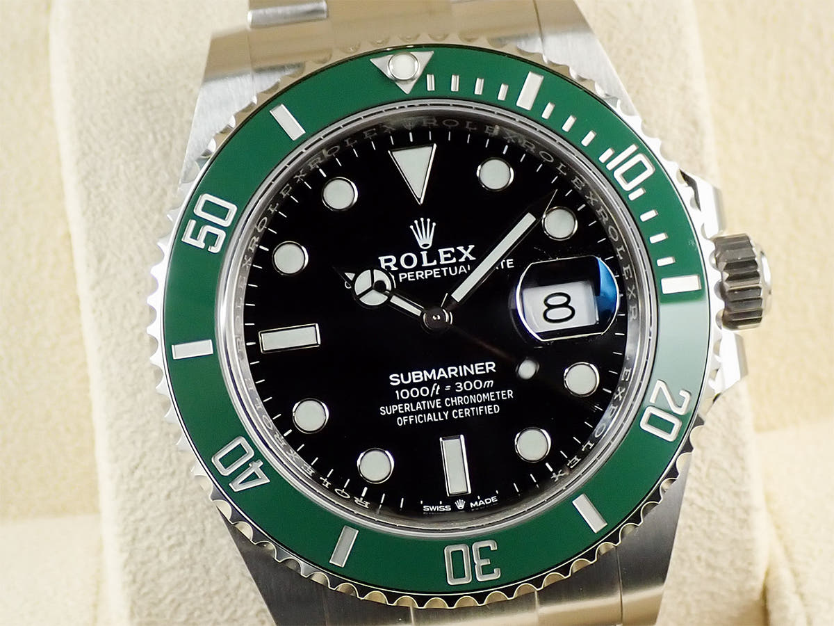 ロレックス サブマリーナー デイト Ref.126610LV ブラック文字盤 未使用 1A4SA608