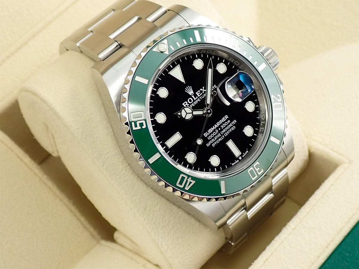 ロレックス サブマリーナー デイト Ref.126610LV ブラック文字盤 未使用 1A4SA608