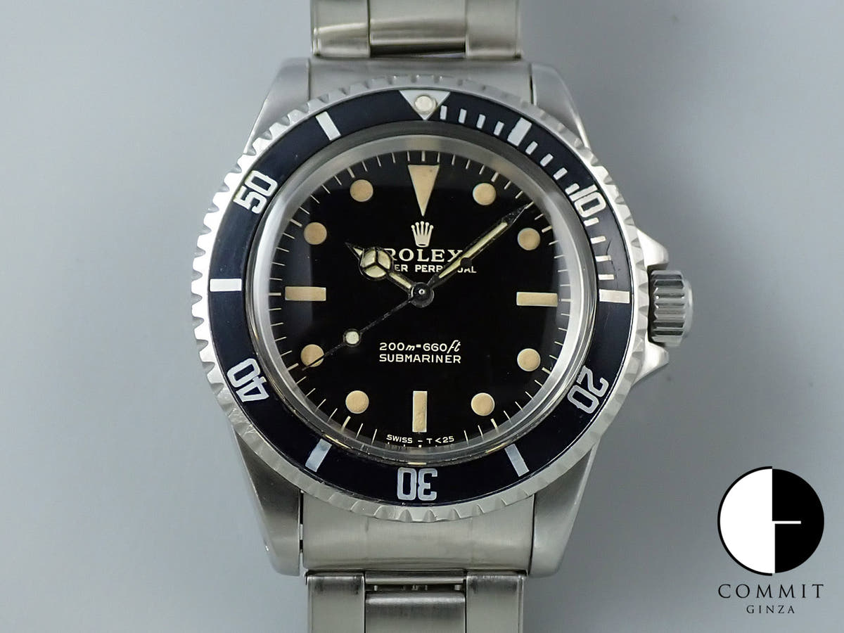 ロレックス サブマリーナー Ref.5513M ブラック文字盤 中古 T5592461