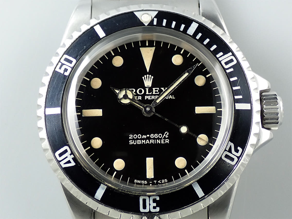 ロレックス サブマリーナー Ref.5513M ブラック文字盤 中古 T5592461