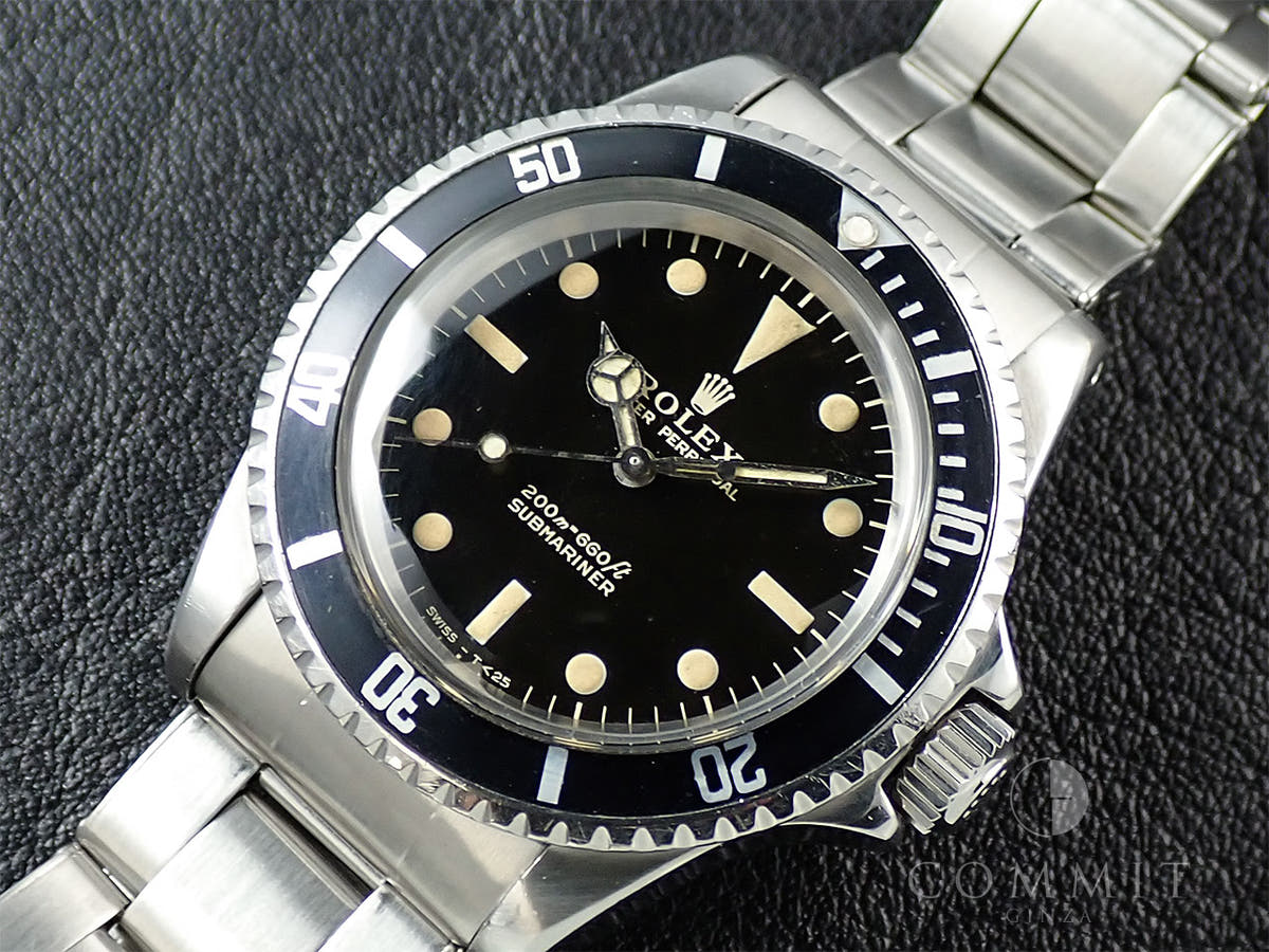 ロレックス サブマリーナー Ref.5513M ブラック文字盤 中古 T5592461
