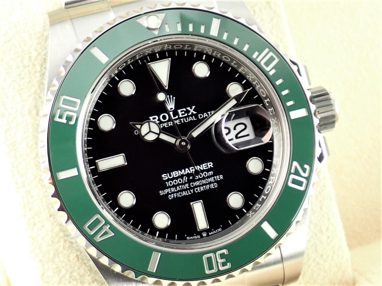 Rolex New Submariner Green [Unused] &lt;Warranty, Box, etc.&gt;