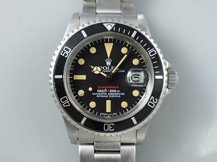 ロレックス サブマリーナー デイト Ref.1680 ステンレススチール ブラック文字盤