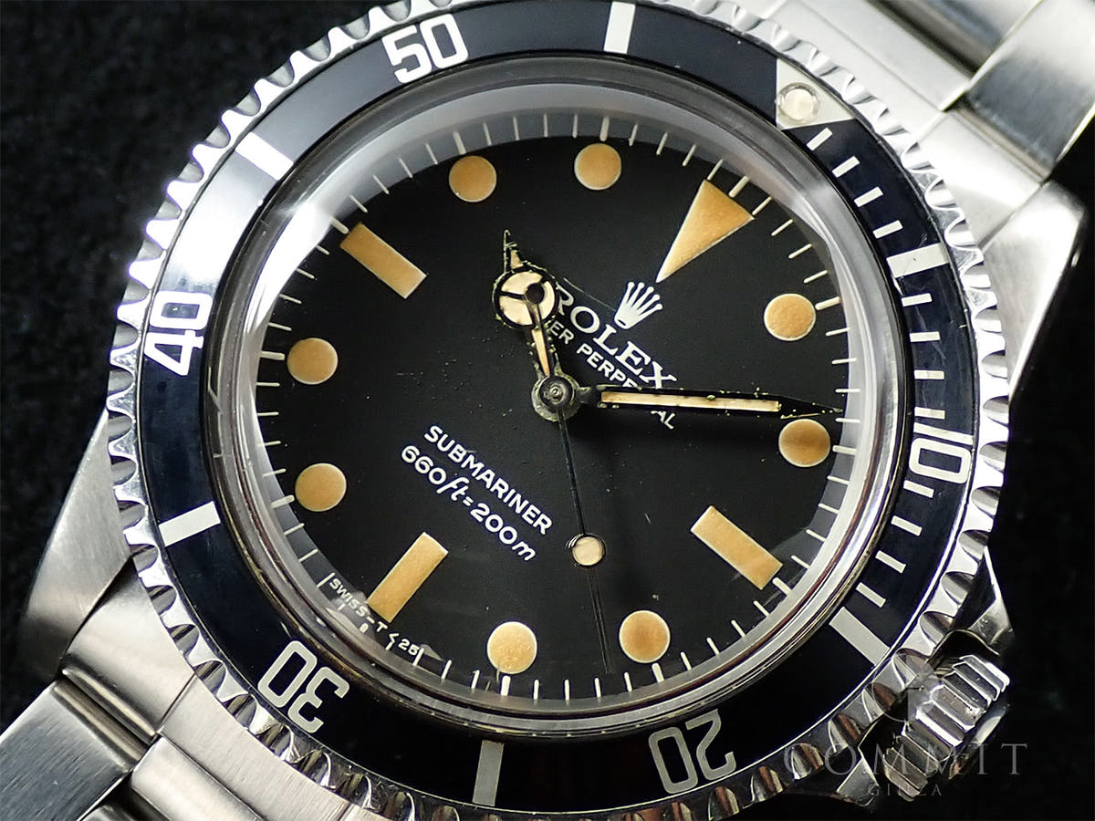 ロレックス サブマリーナー Ref.5513 ブラック文字盤 中古 9ZL4FLT5