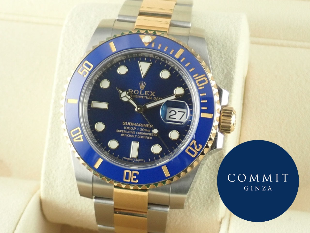 Rolex Submariner combination model blue sub &lt;warranty, box, etc.&gt;