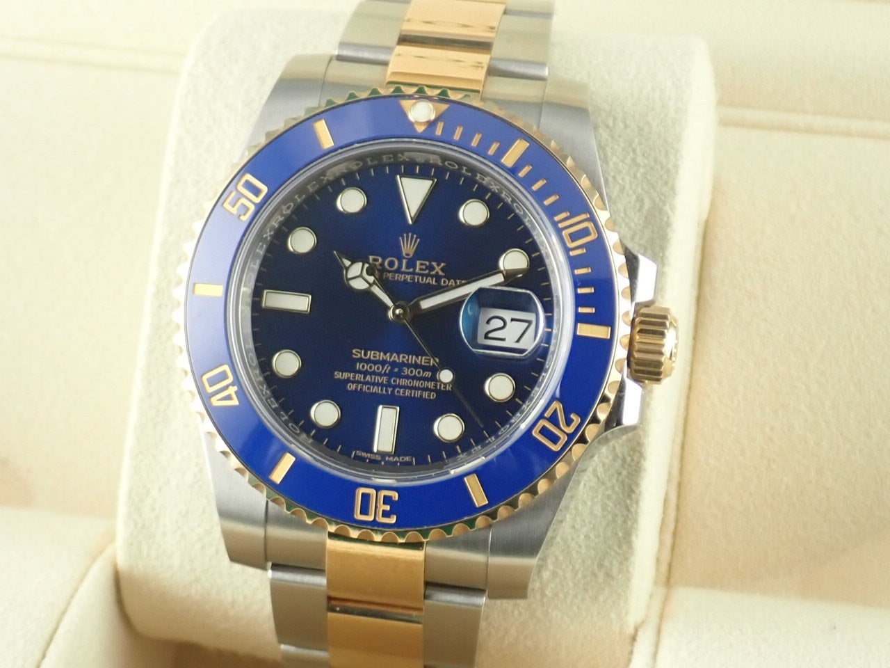 Rolex Submariner combination model blue sub &lt;warranty, box, etc.&gt;