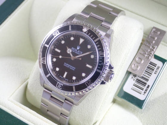 ロレックス サブマリーナー Ref.14060M ブラック文字盤 未使用 submariner-32