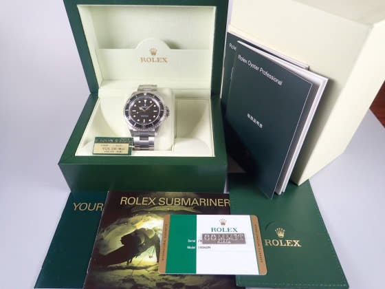 ロレックス サブマリーナー Ref.14060M ブラック文字盤 未使用 submariner-32