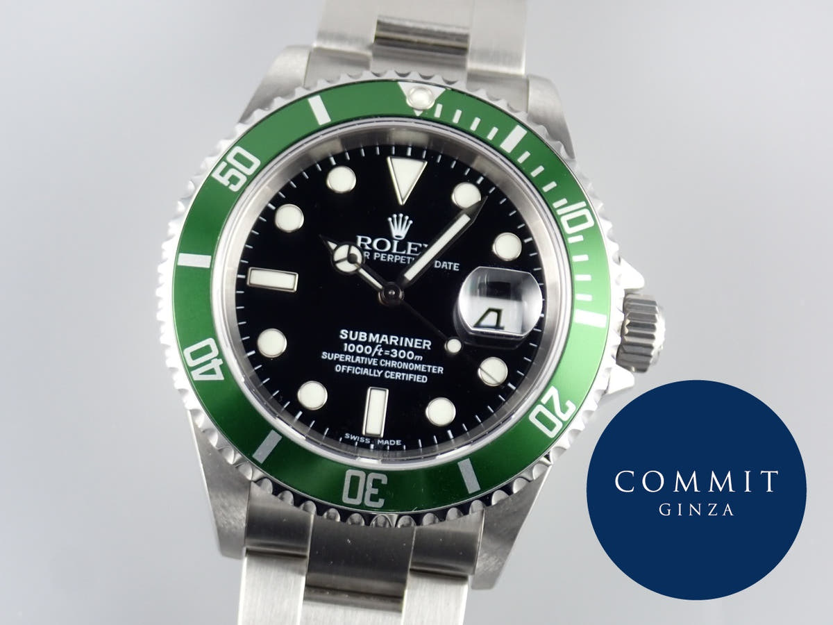 ロレックス サブマリーナー Ref.16610LV ブラック文字盤 中古 submariner-331