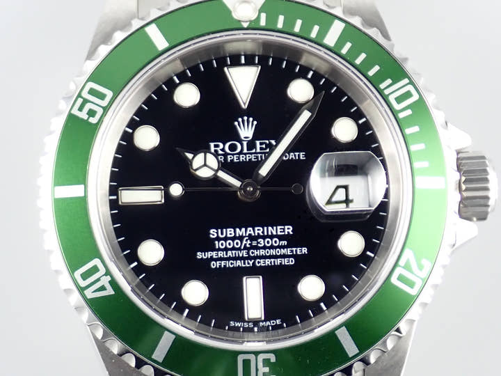 ロレックス サブマリーナー Ref.16610LV ブラック文字盤 中古 submariner-331