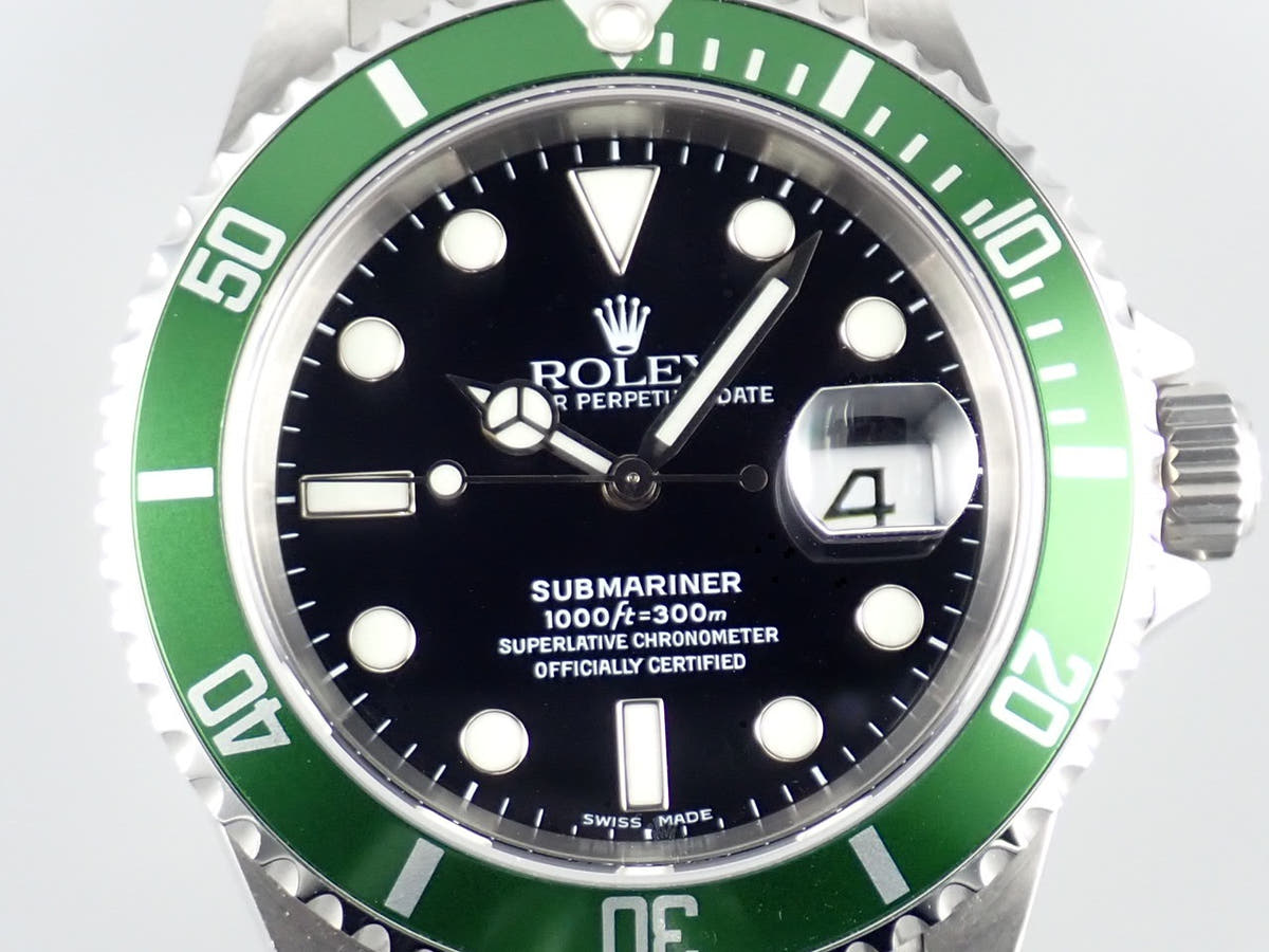 ロレックス サブマリーナー Ref.16610LV ブラック文字盤 中古 submariner-331