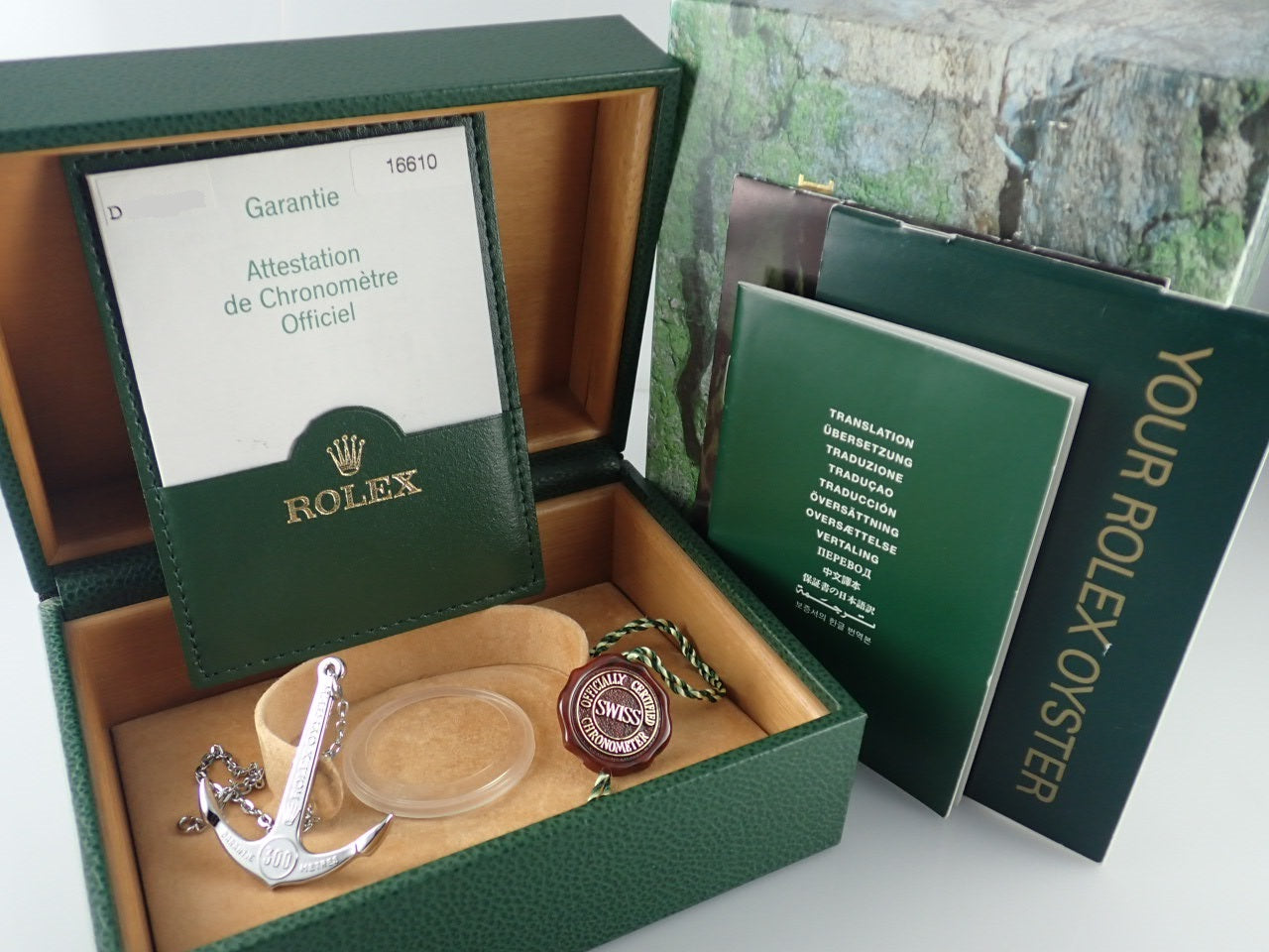 Rolex Submariner Green D serial number &lt;Warranty, box, etc.&gt;