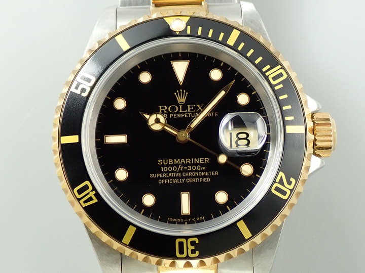 ロレックス サブマリーナー デイト Ref.16613LN ブラック文字盤 中古 2A78V16Z