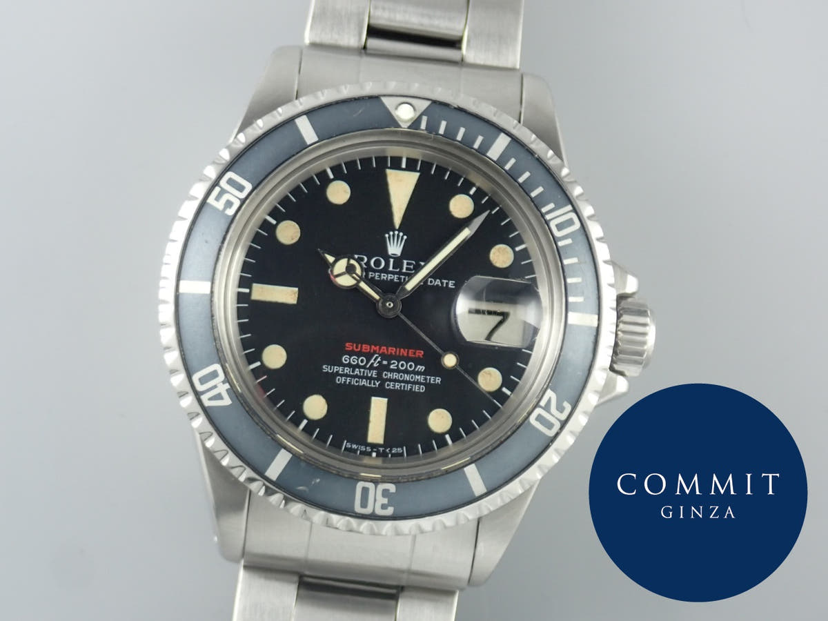 ロレックス サブマリーナー Ref.1680 ブラック文字盤 中古 submariner-333