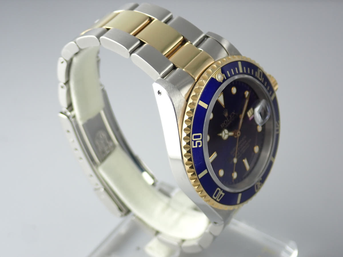 ロレックス サブマリーナー Ref.16613 ブルー文字盤 中古 submariner-336