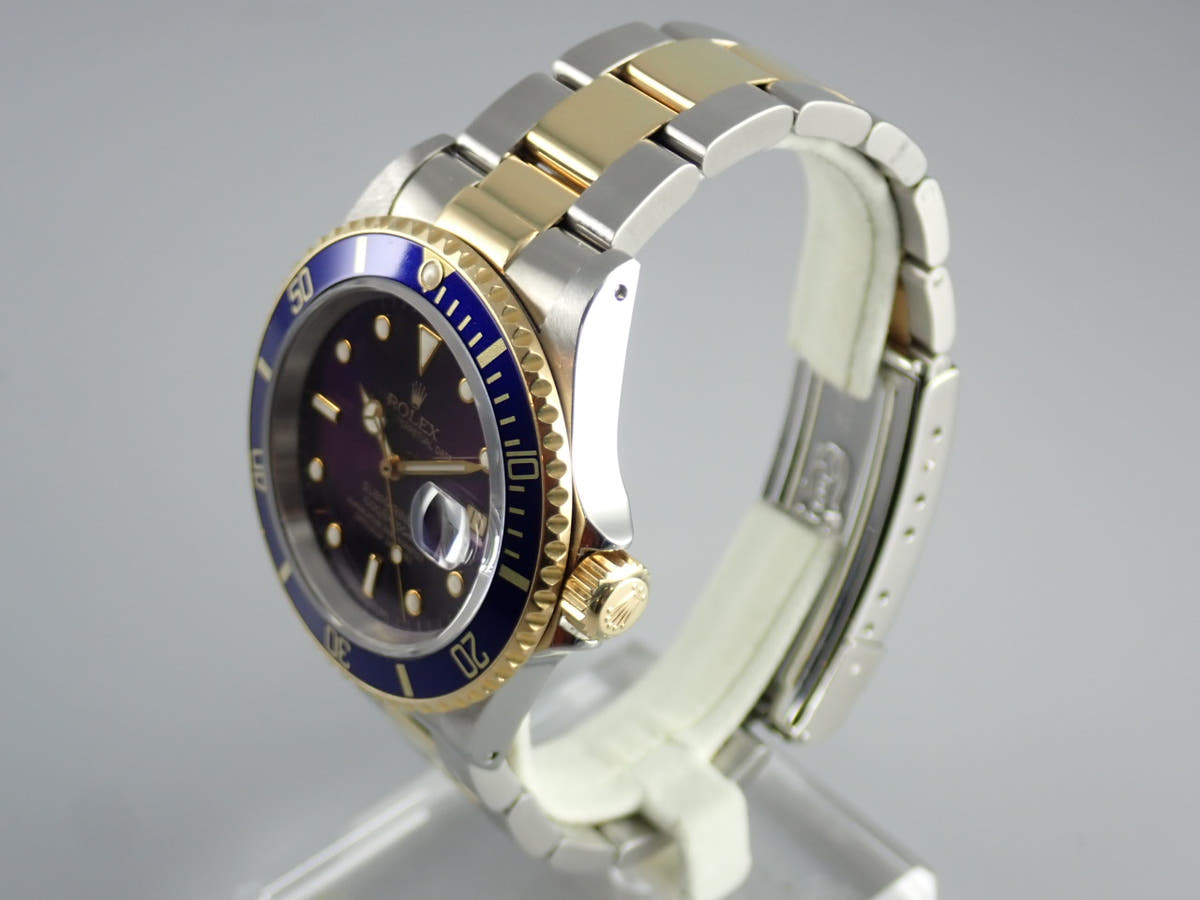 ロレックス サブマリーナー Ref.16613 ブルー文字盤 中古 submariner-336