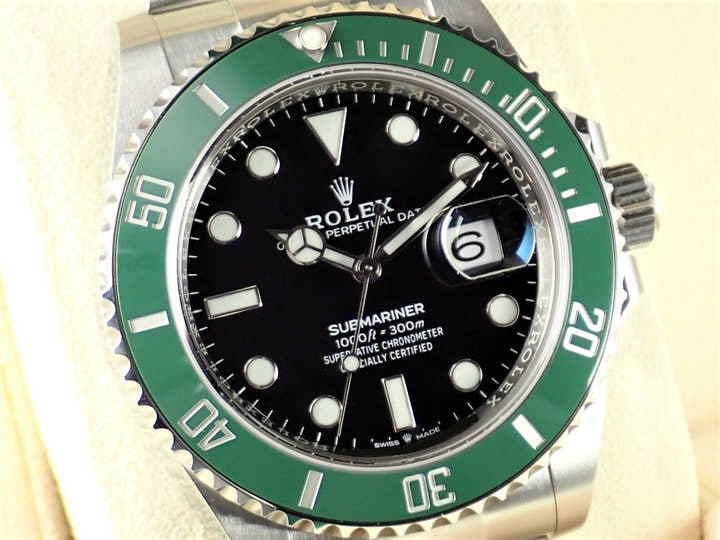 ロレックス サブマリーナー Ref.126610LV ブラック文字盤 未使用 submariner-337