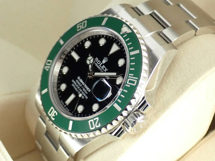 ロレックス サブマリーナー Ref.126610LV ブラック文字盤 未使用 submariner-337