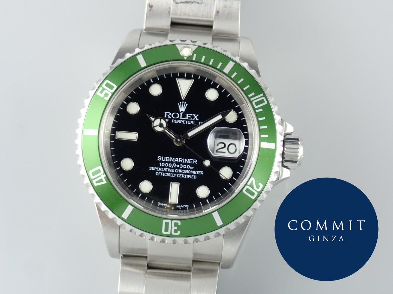 Rolex Submariner Green F serial number &lt;Warranty, box, etc.&gt;