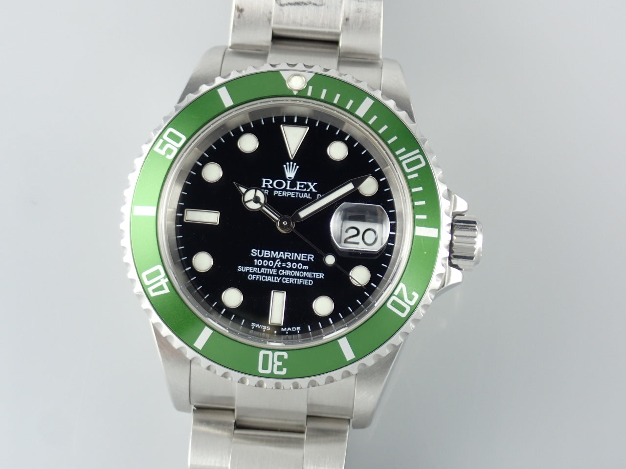 Rolex Submariner Green F serial number &lt;Warranty, box, etc.&gt;