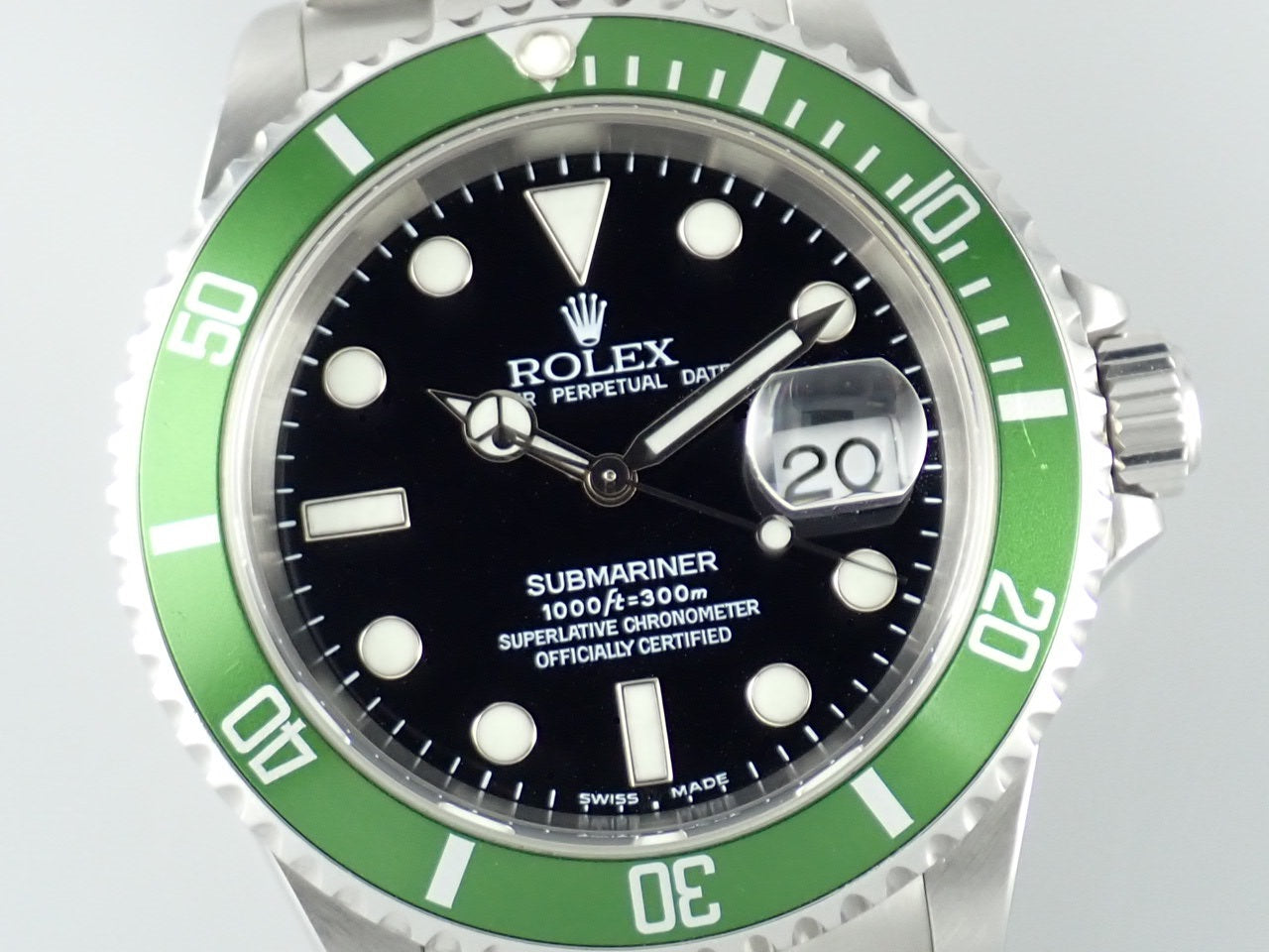 Rolex Submariner Green F serial number &lt;Warranty, box, etc.&gt;