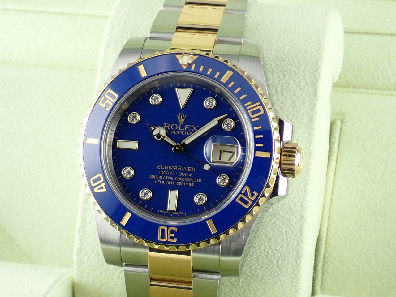 Rolex Submariner combination model blue sub random &lt;warranty, box, etc.&gt;