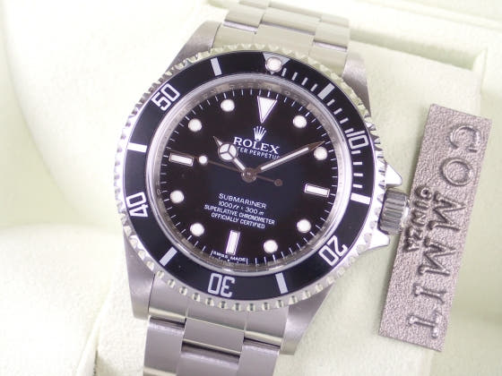 ロレックス サブマリーナー Ref.14060M ブラック文字盤 中古 submariner-33