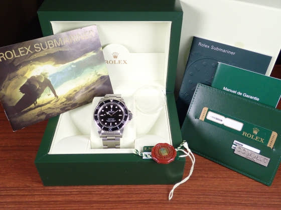 ロレックス サブマリーナー Ref.14060M ブラック文字盤 中古 submariner-33