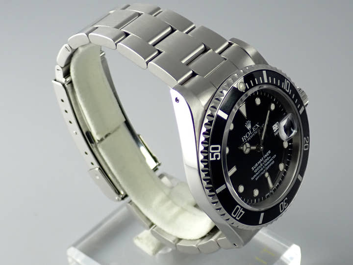 ロレックス サブマリーナー Ref.16610 ブラック文字盤 中古 submariner-340