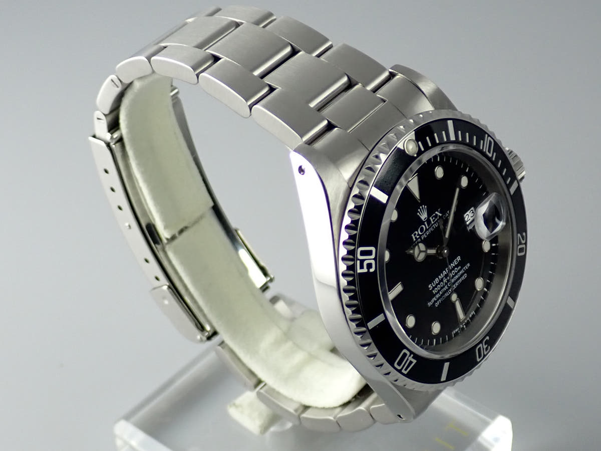ロレックス サブマリーナー Ref.16610 ブラック文字盤 中古 submariner-340