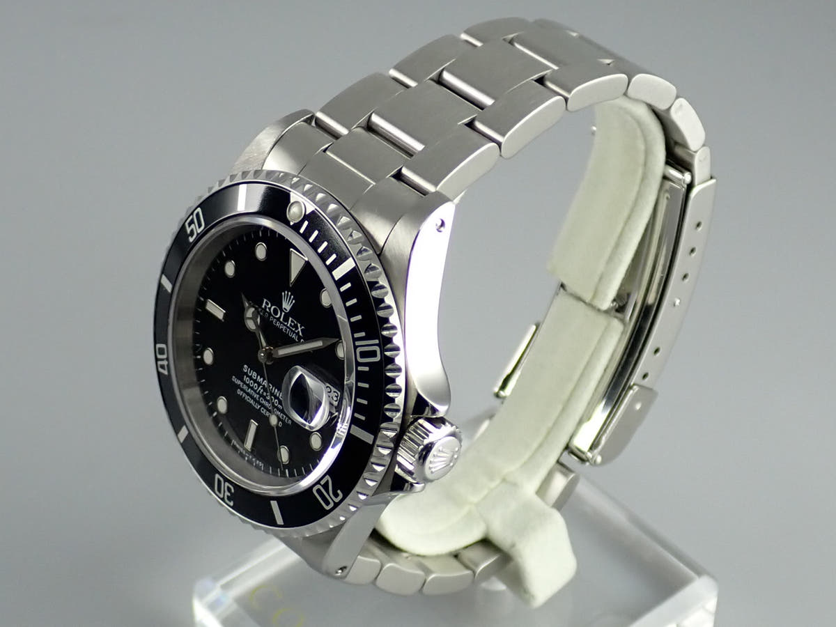 ロレックス サブマリーナー Ref.16610 ブラック文字盤 中古 submariner-340