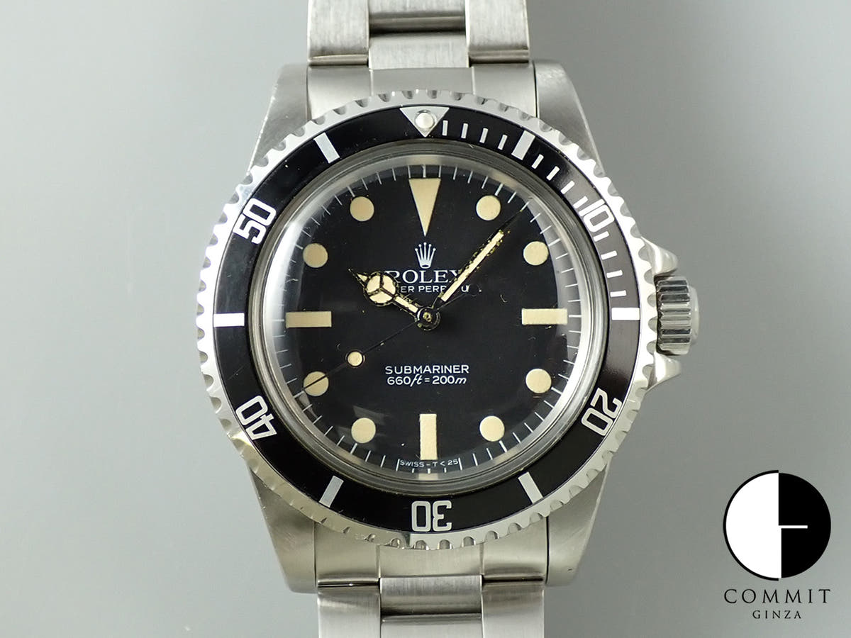 ロレックス サブマリーナー Ref.5513 ブラック文字盤 中古 J53L5522