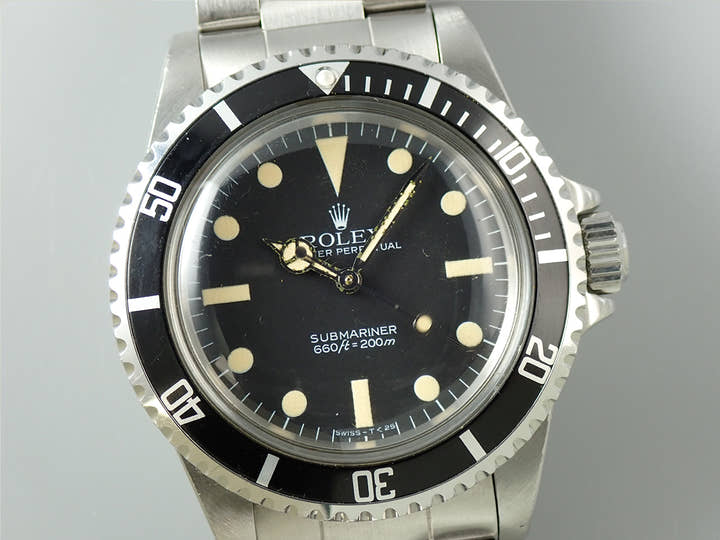 ロレックス サブマリーナー Ref.5513 ステンレススチール ブラック文字盤
