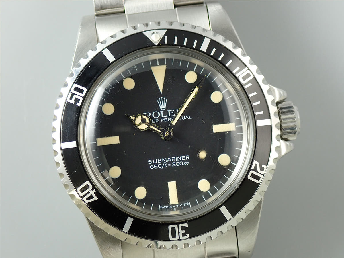 ロレックス サブマリーナー Ref.5513 ブラック文字盤 中古 J53L5522