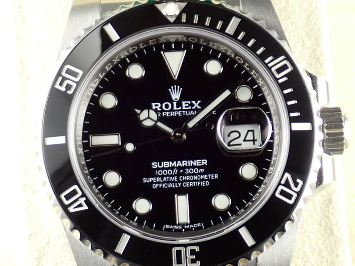 ロレックス サブマリーナー Ref.116610LN ブラック文字盤 未使用 submariner-342