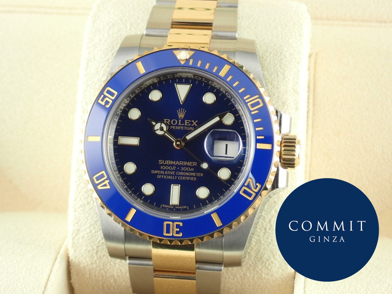 Rolex Submariner combination model blue sub random &lt;warranty, box, etc.&gt;