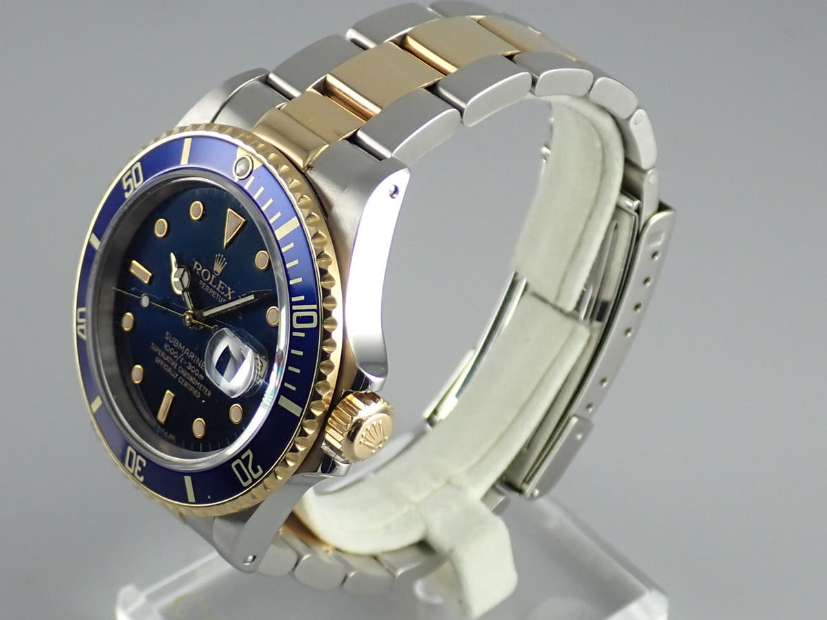 ロレックス サブマリーナー Ref.16803 ブルー文字盤 中古 submariner-344