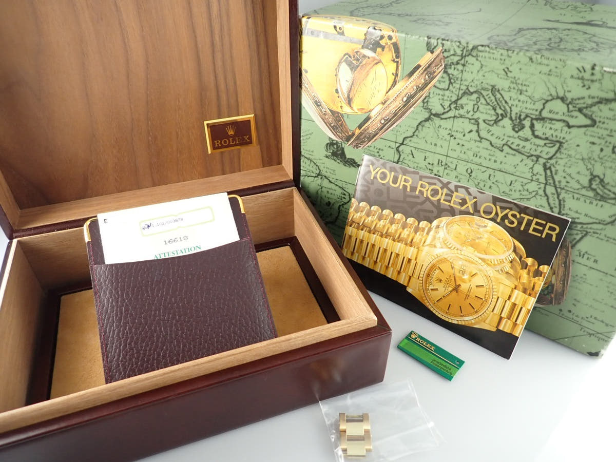 ロレックス サブマリーナー Ref.16618 ブルー文字盤 中古 submariner-345