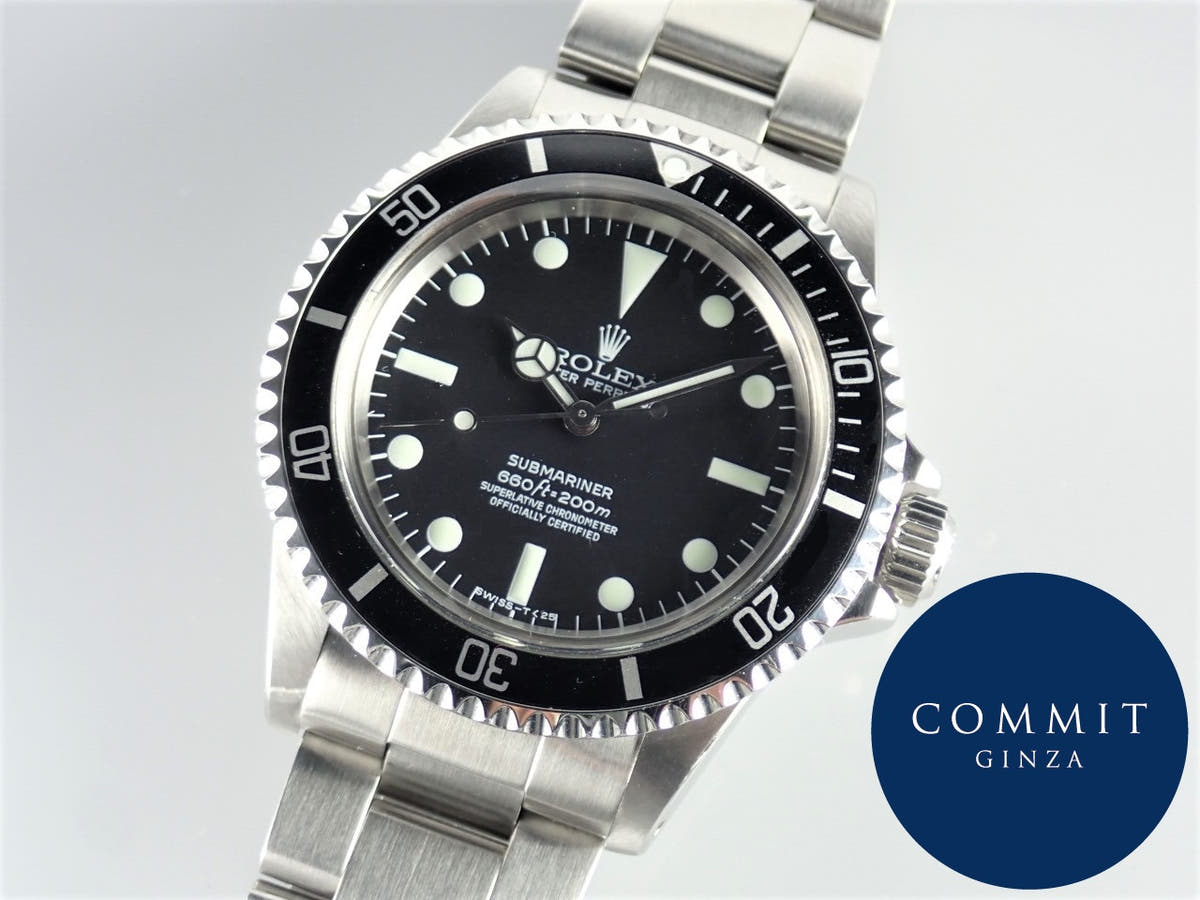 ロレックス サブマリーナー Ref.5512 ブラック文字盤 中古 submariner-353