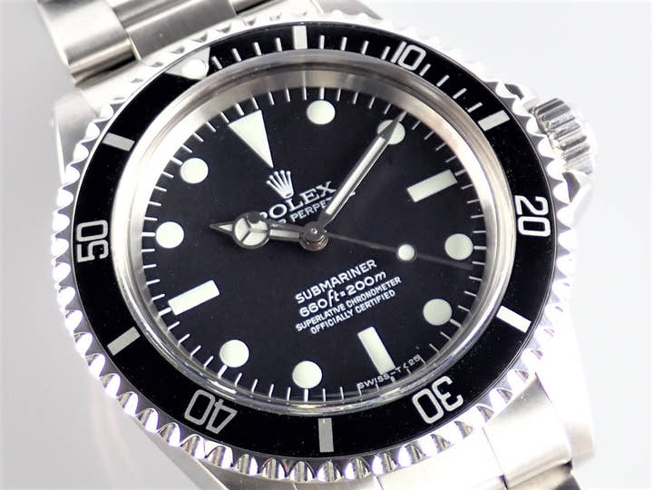 ロレックス サブマリーナー Ref.5512 ブラック文字盤 中古 submariner-353