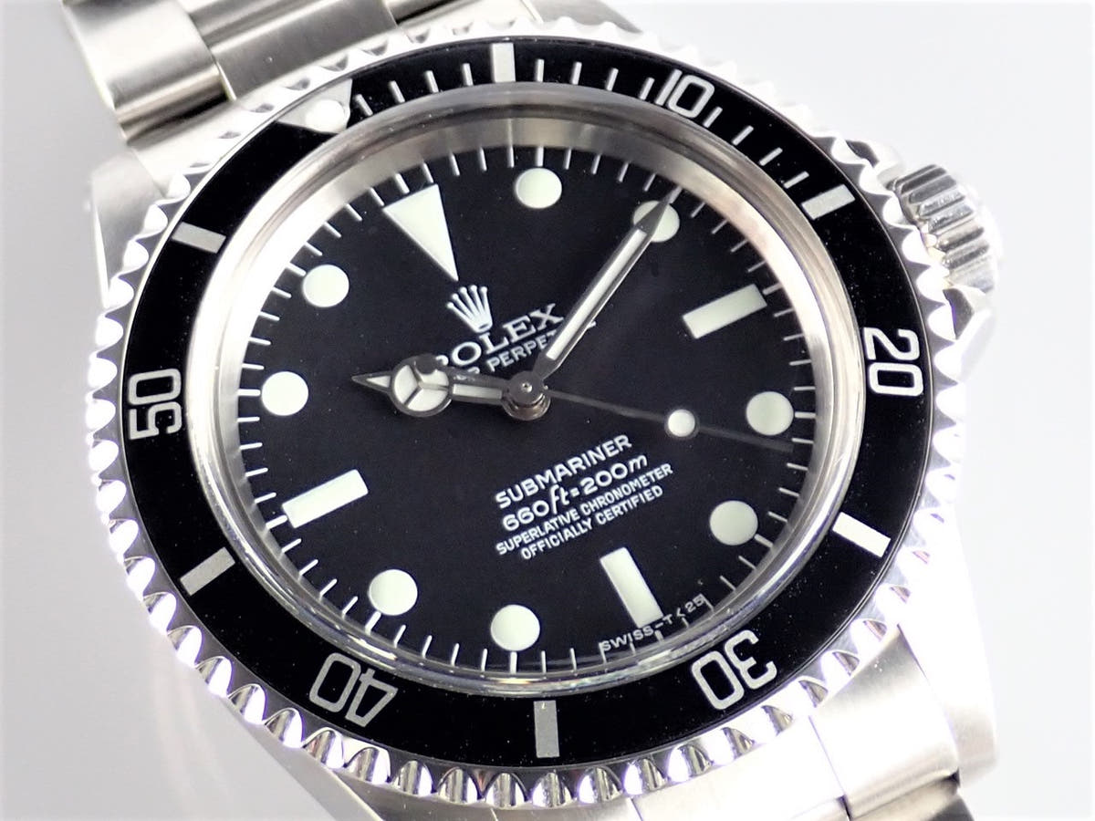ロレックス サブマリーナー Ref.5512 ブラック文字盤 中古 submariner-353