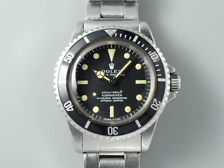 ロレックス サブマリーナー Ref.5512 ステンレススチール ブラック文字盤