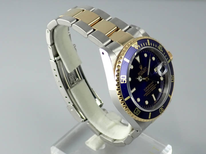 ロレックス サブマリーナー Ref.16613 ブルー文字盤 中古 submariner-359
