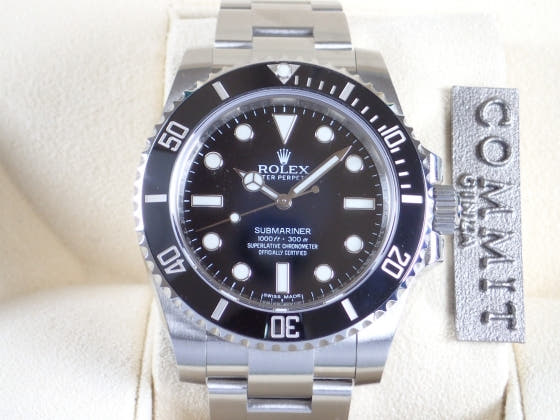 ロレックス サブマリーナー Ref.114060 ブラック文字盤 中古 submariner-35