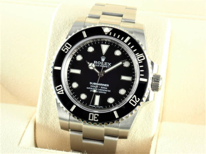ロレックス サブマリーナー Ref.114060 ブラック文字盤 中古 submariner-360